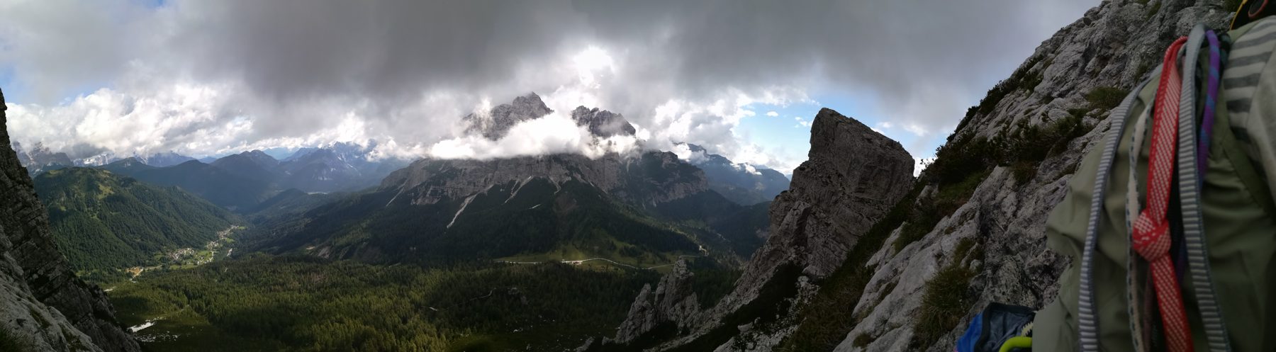 Panorama delle Dolomiti